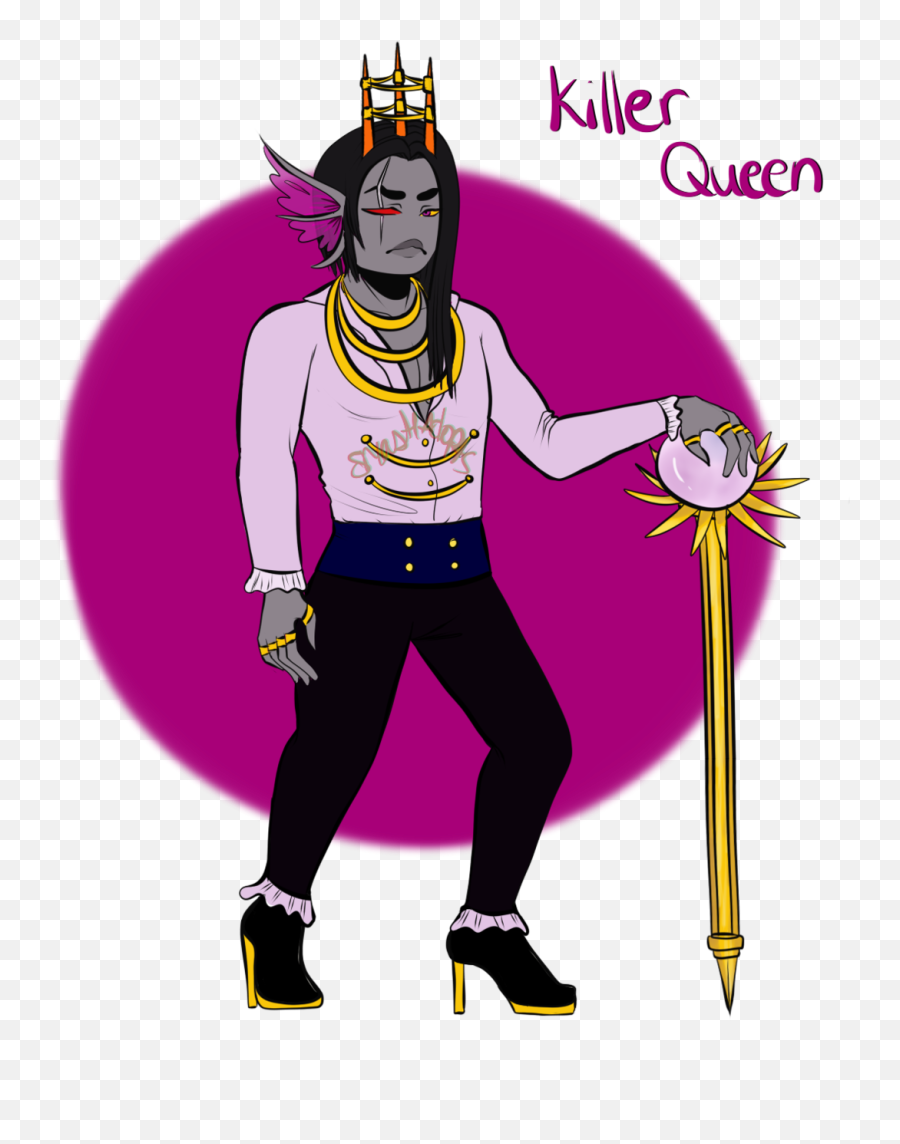 Adopts Killer Queen Version - Fictional Character Png,Killer Queen Transparent