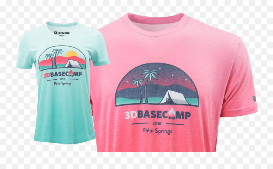 Sketchup Basecamp Promotional Goods Case Study - Team Building Shirt Design Png,Sketchup Logo