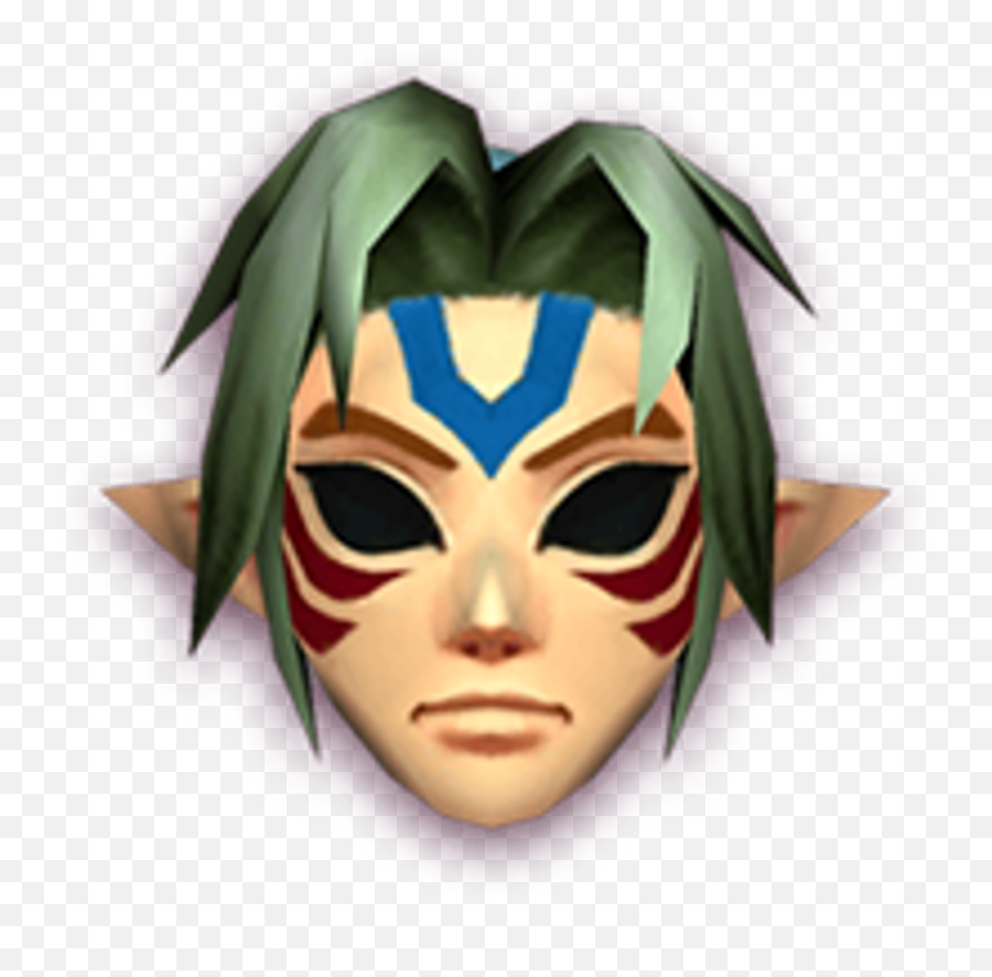 Fierce Deitys Mask - Fierce Deity Link Mask Png,Majora's Mask Transparent