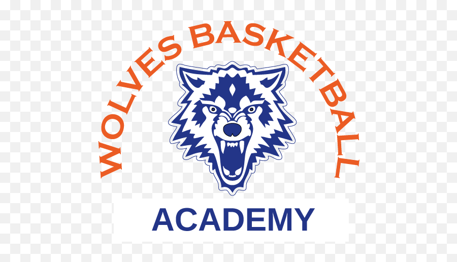 Wolves Basketball Academy - Scotch Plains Nj Powered By Wolf Face Png,Blue Wolf Logo