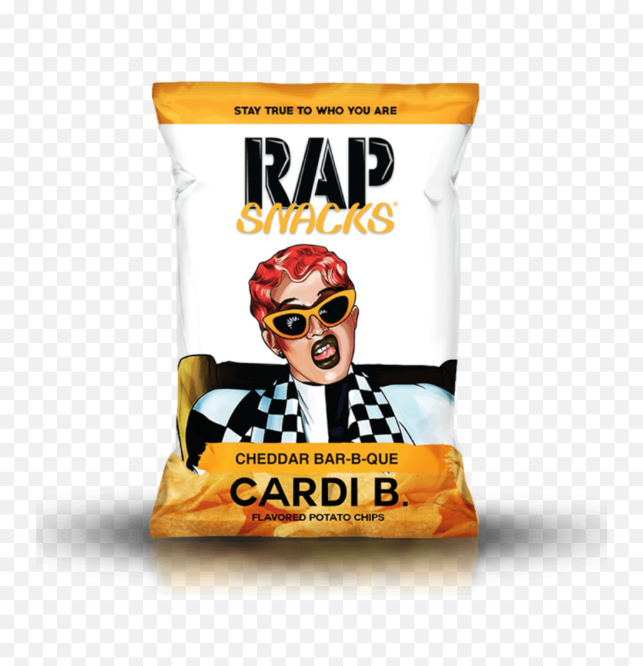 Rap Snacks Cardi B Cheddar Bbq - Rap Snacks Cardi B Png,Cardi B Transparent