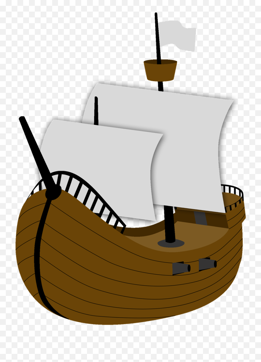 Piratas - Cartoon Pirate Ship Png,Pirate Ship Transparent Background