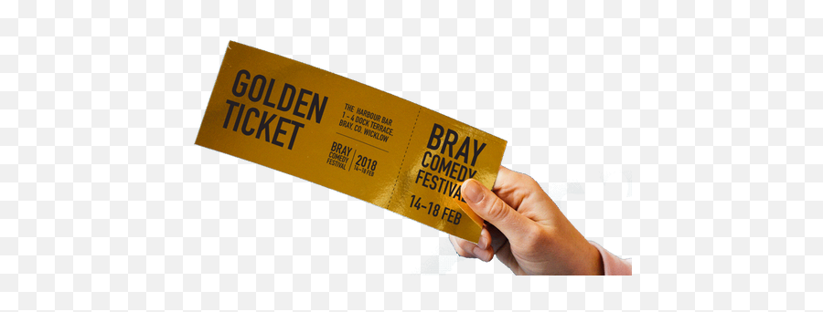 Golden Ticket - Hand Png,Golden Ticket Png