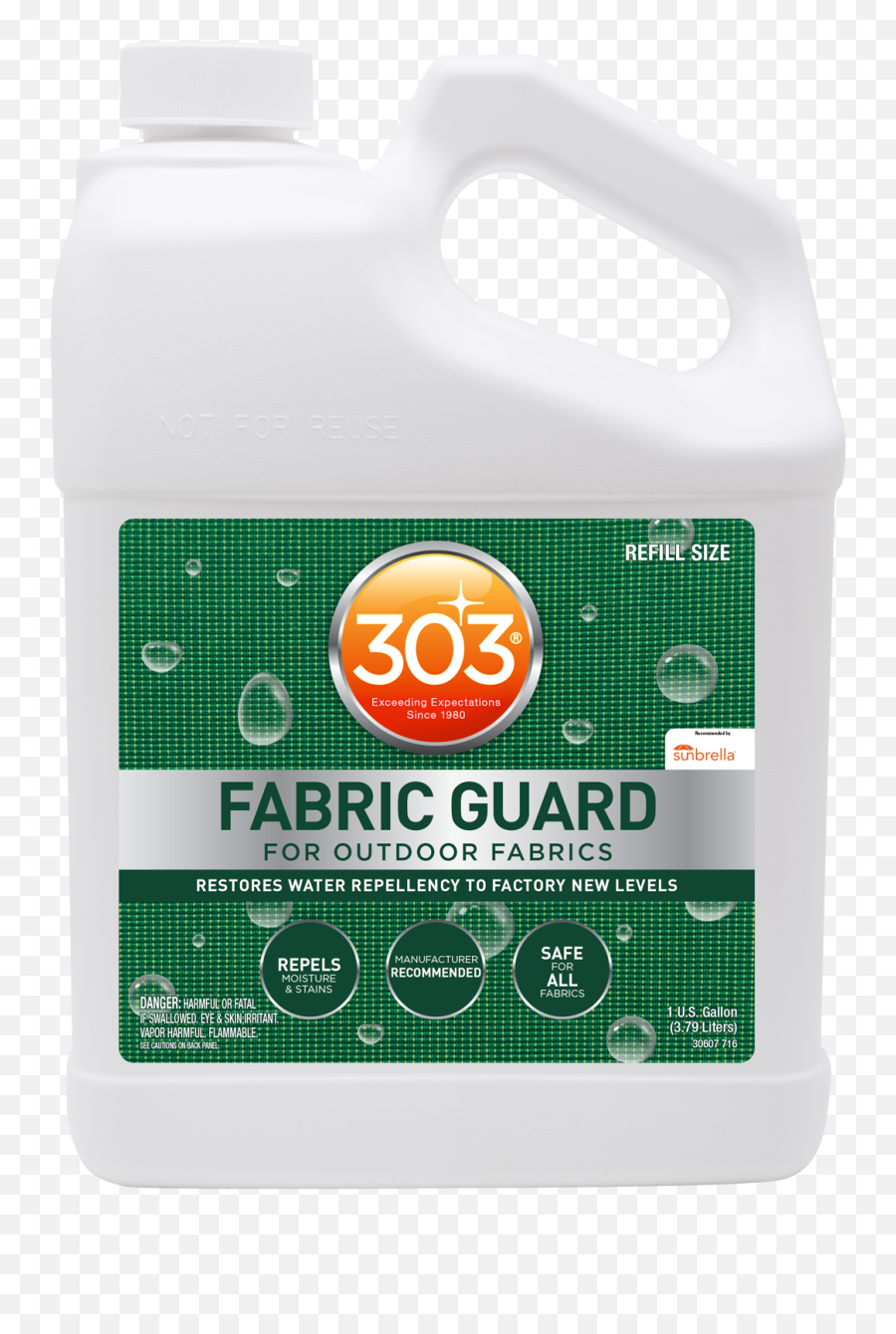 303 Fabric Guard 1 Gallon - 303 Products Png,Sunbrella Icon Pop