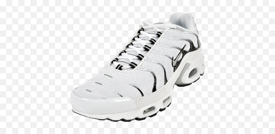 Foot Locker Nike Air Max Sneakers - Nike Tuned 1 White Black Png,Nike Zoom Kobe Icon Jcrd
