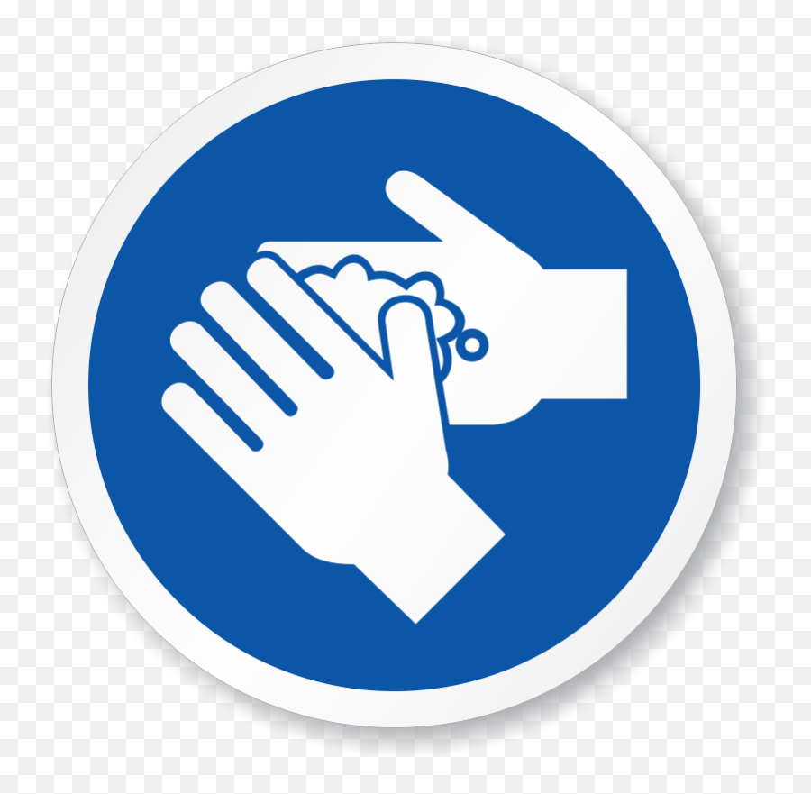 Wash Hand Symbol - Health And Safety With Animals Sanitize Your Hands Sign Png,Eye Wash Icon
