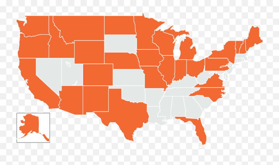 2020 Rural Hospital Sustainability Index Guidehouse - America Map Black Png,Hospital Map Icon