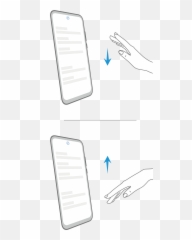 List Of Available Gestures In Emui 10 And 101 - Huawei Horizontal png