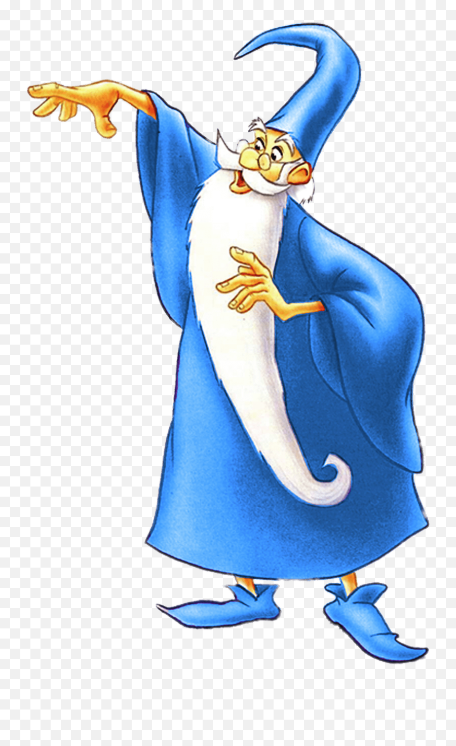 Merlin The Magician Transparent Png - Merlin The Wizard Cartoon,Magician Png
