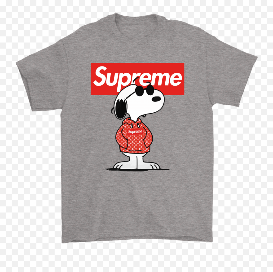 Snoopy Supreme X Louis Vuitton Stay - Supreme Png,Supreme Shirt Png