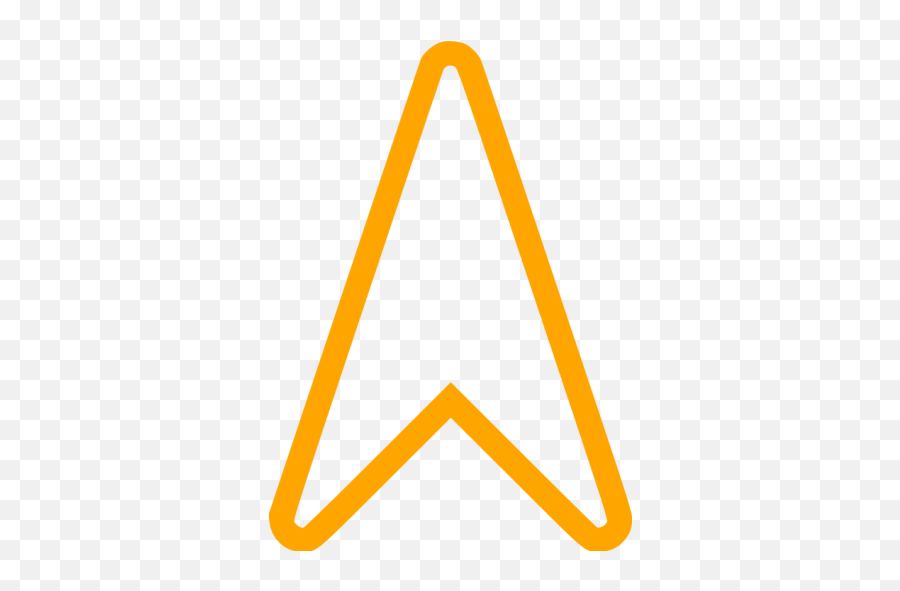 Orange Arrow Up 2 Icon - Free Orange Arrow Icons Arrow Up Png Orange Transparent,Increase Arrow Icon