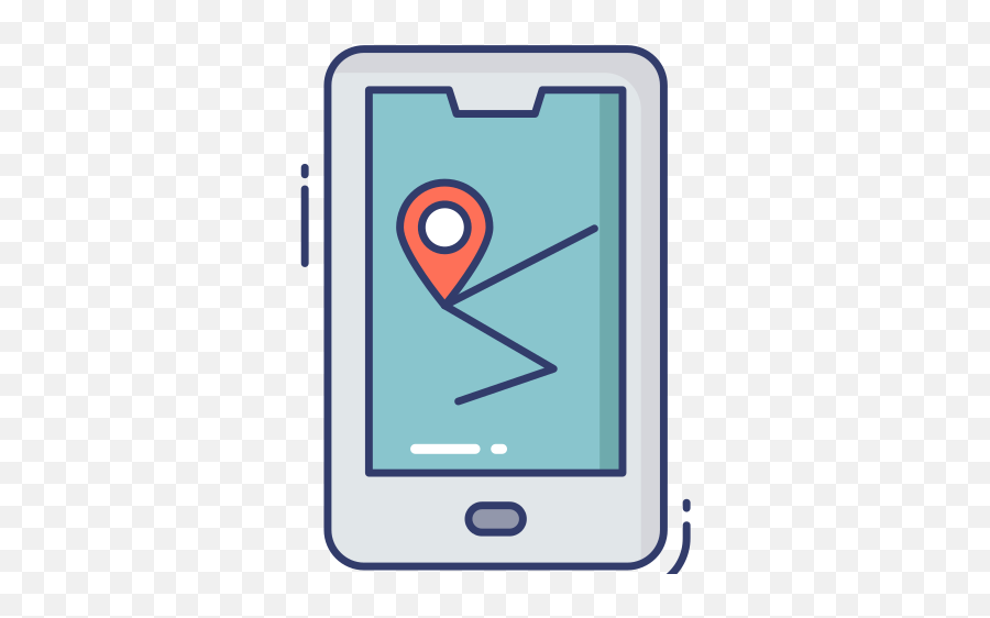 Mobile Phone - Free Maps And Location Icons Smartphone Png,Green Mobile Phone Icon