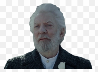 President Snow Donald Sutherland Sticker - Old png