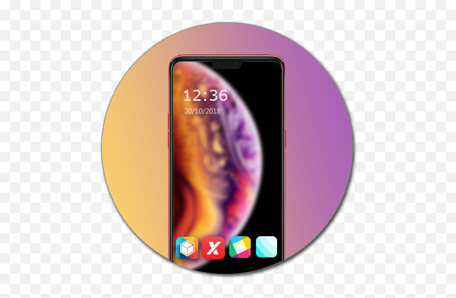 Iphone Xs Max Icon Pack - Iphone Xs Themes Apk 100 Smartphone Png,Galaxy Icon Pack