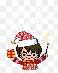 Merry Christmas Harry Potter Shirt - Clip Art png