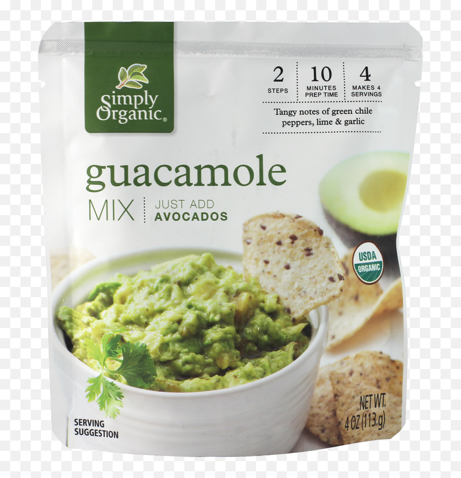 Creative Resource Center - Simply Organic Guacamole Mix Png,Guacamole Png