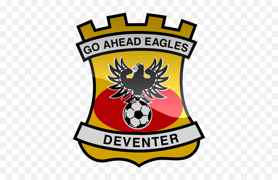 Go Ahead Eagles Deventer Football Logo Png - Ajax Go Ahead Eagles,Eagles Logo Png