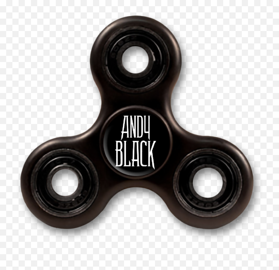 Black Fidget Spinner Png Image - Fidget Spinner,Fidget Spinner Png