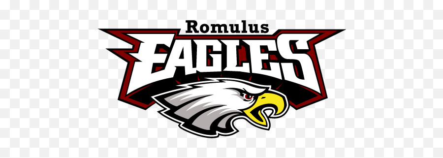 Romulus High School Mi Athletics - Romulus Boys Basketball Logo Png,Eagles Icon