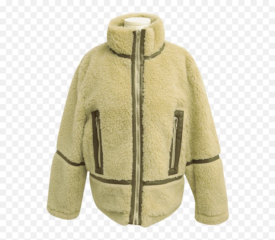 Stylenanda Fleece Jacket Png Sherpa - lined Icon Cord Jacket