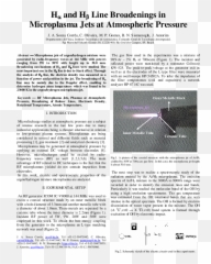 Pdf H - alpha and Hbheta line broadenings microplasma Document png
