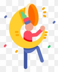 Parade - Free music icons png