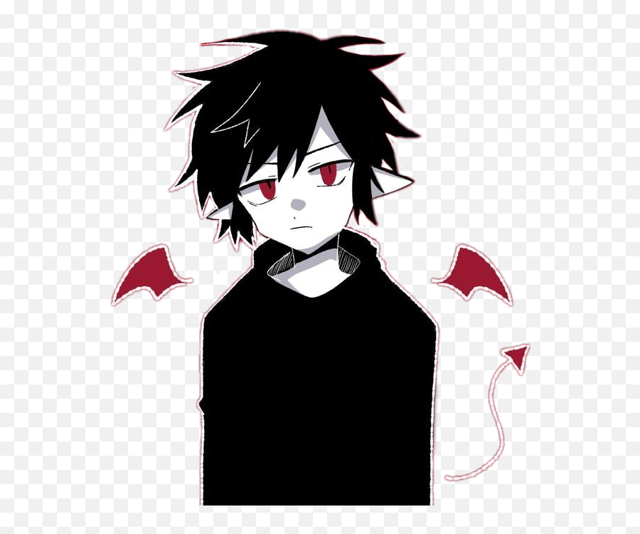 Download Free Boy Demon Anime Picture Image Png Guy Icon