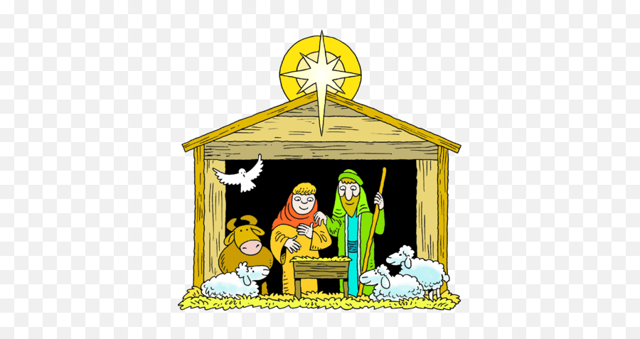Jesus Crib Clipart - Clip Art Library 129297 Png Images Mary And Joseph Baby Jesus Free Silhouette,Crib Png