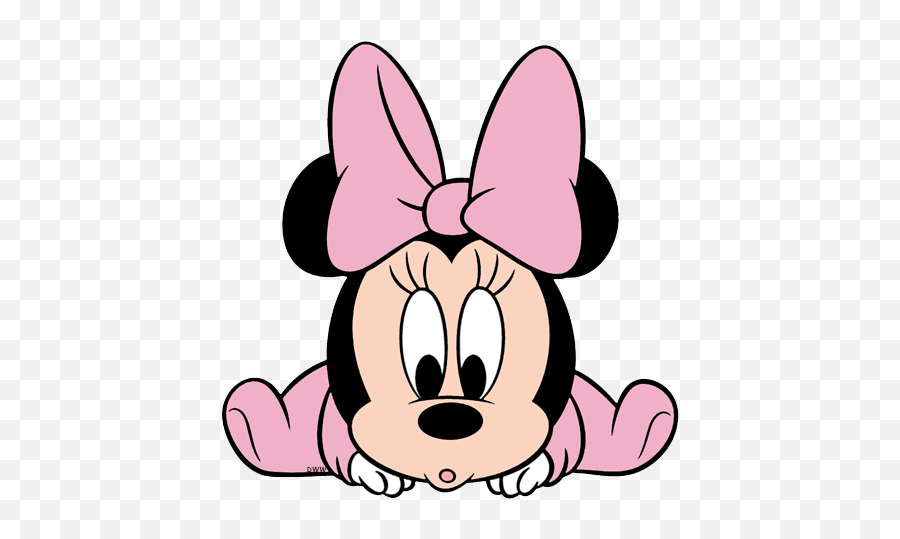Minnie Mouse Desenho Bebê Mickey Pintura Na Barriga - Baby Cartoon Minnie Mouse Png,Minnie Png