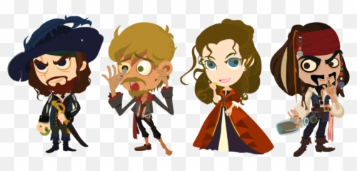Caribbean Clipart Caribian - Pirate Of The Caribbean Clipart Cartoon Png,Pirates Of The Caribbean Png