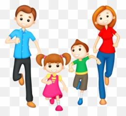 Happy Family Clipart Png