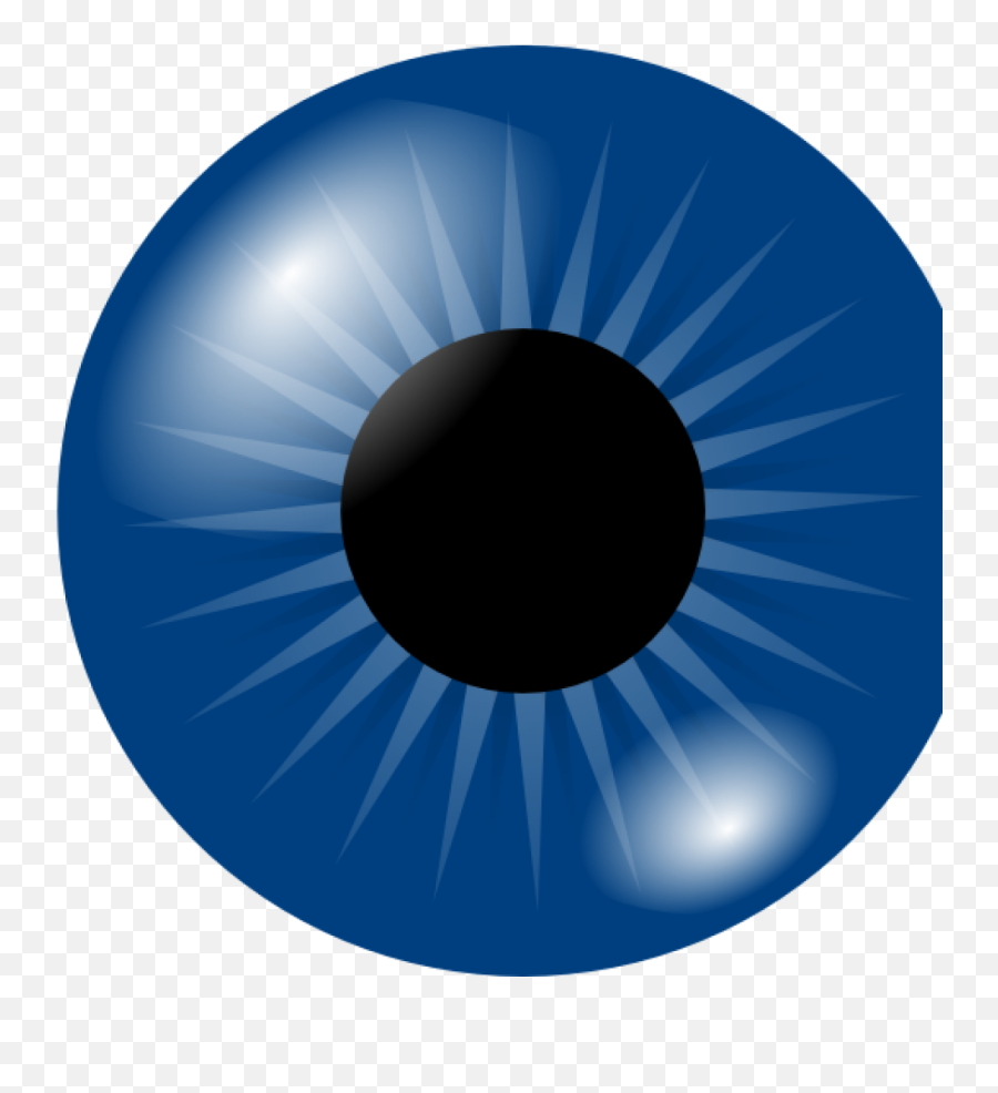 Dark Blue Eye Clip Art - Vector Clip Art Online Brown Eyes Clipart Png,Realistic Eye Png