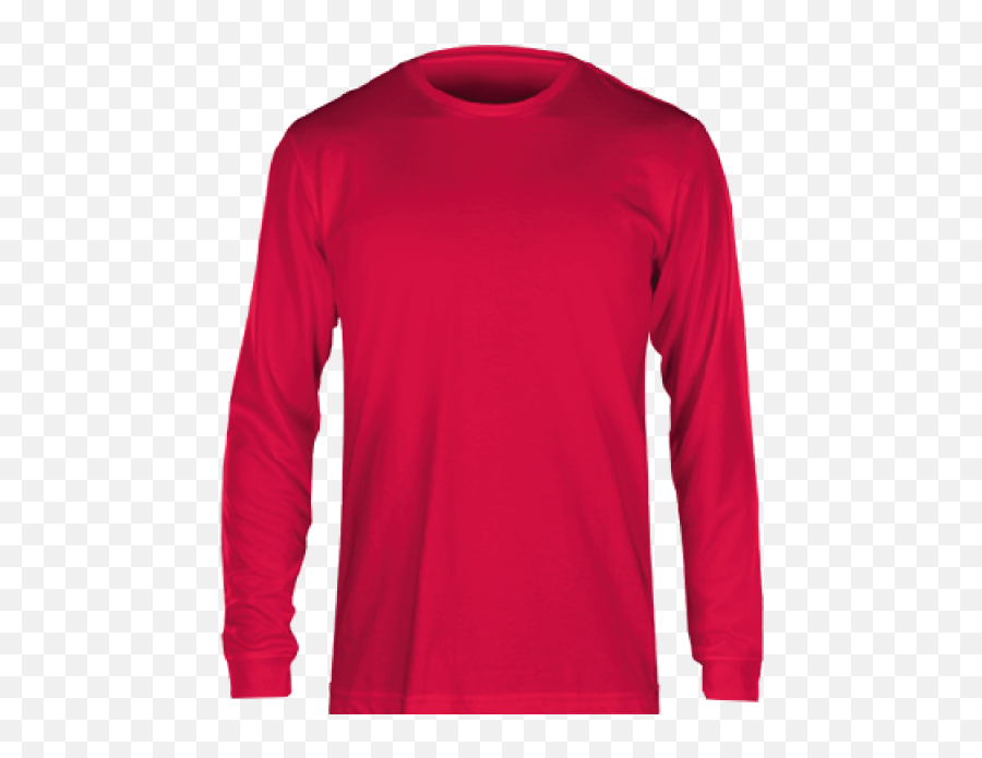 Long Sleeve Tee Fan Cloth - Png Long Sleeve Red Shirt,Red T Shirt Png