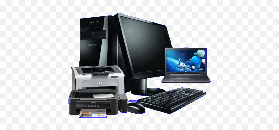 Computer Pc Png Clipart - Computers Laptops And Printers,Personal Computer Png