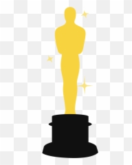 Library Of Oscars Banner Download Png Files Clipart - Oscar Award Art