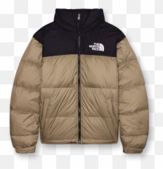 1996 Rto Nuptse Jacket Tumbleweed Green - North Face Coat Png,Tumbleweed Png
