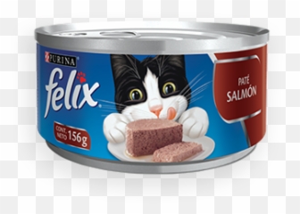 Felix Original Pate Salmon Canned Cat 156g - Felix Original Pate Salmon Png,Felix The Cat Png