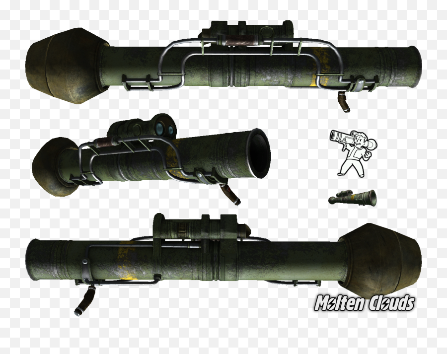 Download Rocket Launcher From Fallout - Fallout 4 Rocket Fallout New Vegas Launcher Mod Png,Rocket Launcher Png