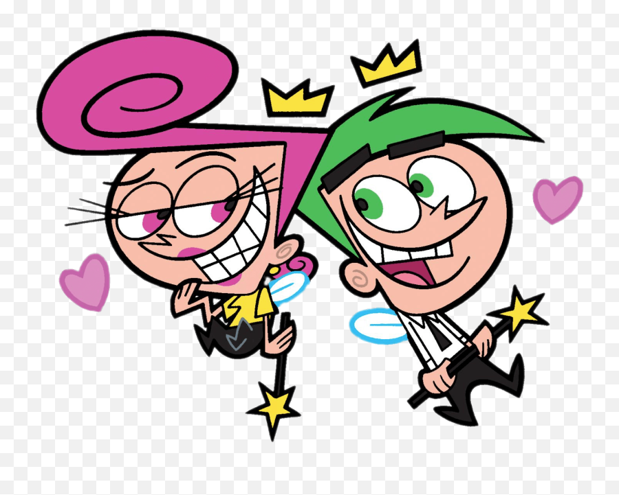 The Fairly Oddparents Wanda And Cosmo - Fairly Oddparents Png,Fairly Odd Parents Png