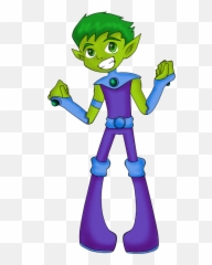 Picture Of Beast Boy - Chico Bestia De Dibujo Png,Beast Boy Png