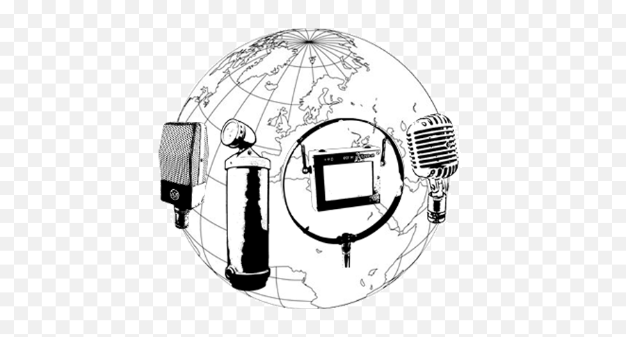 Vintage Microphone World - Alles Over Vintage Microfoons World Globe Png,Vintage Microphone Png