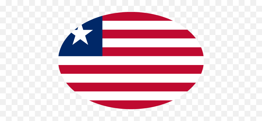 Vector Country Flag Of Liberia - Oval Vector World Flags Flag Of The United States Png,Red Oval Png