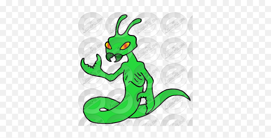 Alien Picture For Classroom Therapy Use - Great Alien Clipart Cartoon Png,Alien Clipart Transparent