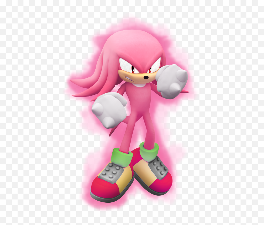 Knuckles The Echidna And Wip Ssb Life Itself - Sonic Super Knuckles Png,Knuckles The Echidna Png