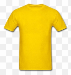 Download Mustard Yellow Shirt Template Front And Back Hd - Mustard T ...