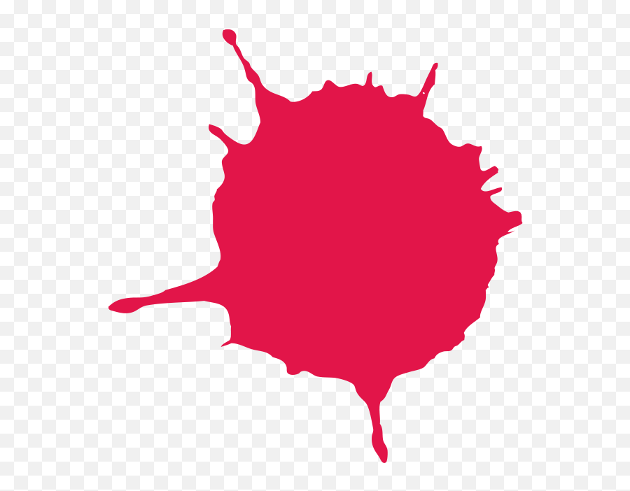 Paint Splash Png Clipart - 3d Brush Png,Red Paint Splatter Png
