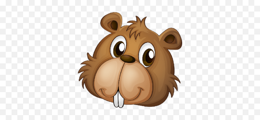 Beaver Png - Cartoon Beaver Face Png,Beaver Png