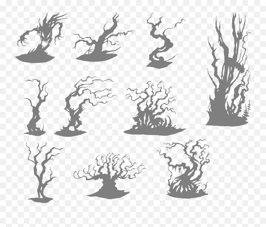 Drawing Tree Woody Plant - Swamp Tree Drawing Png,Swamp Png