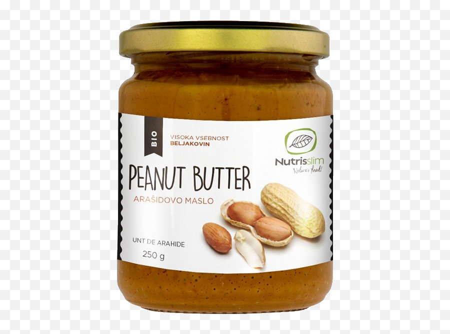 Organic Peanut Butter In Glass Png