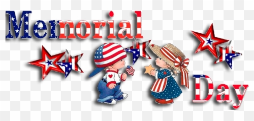 Memorial Day 2016 Clip Arts Images - Transparent Background png